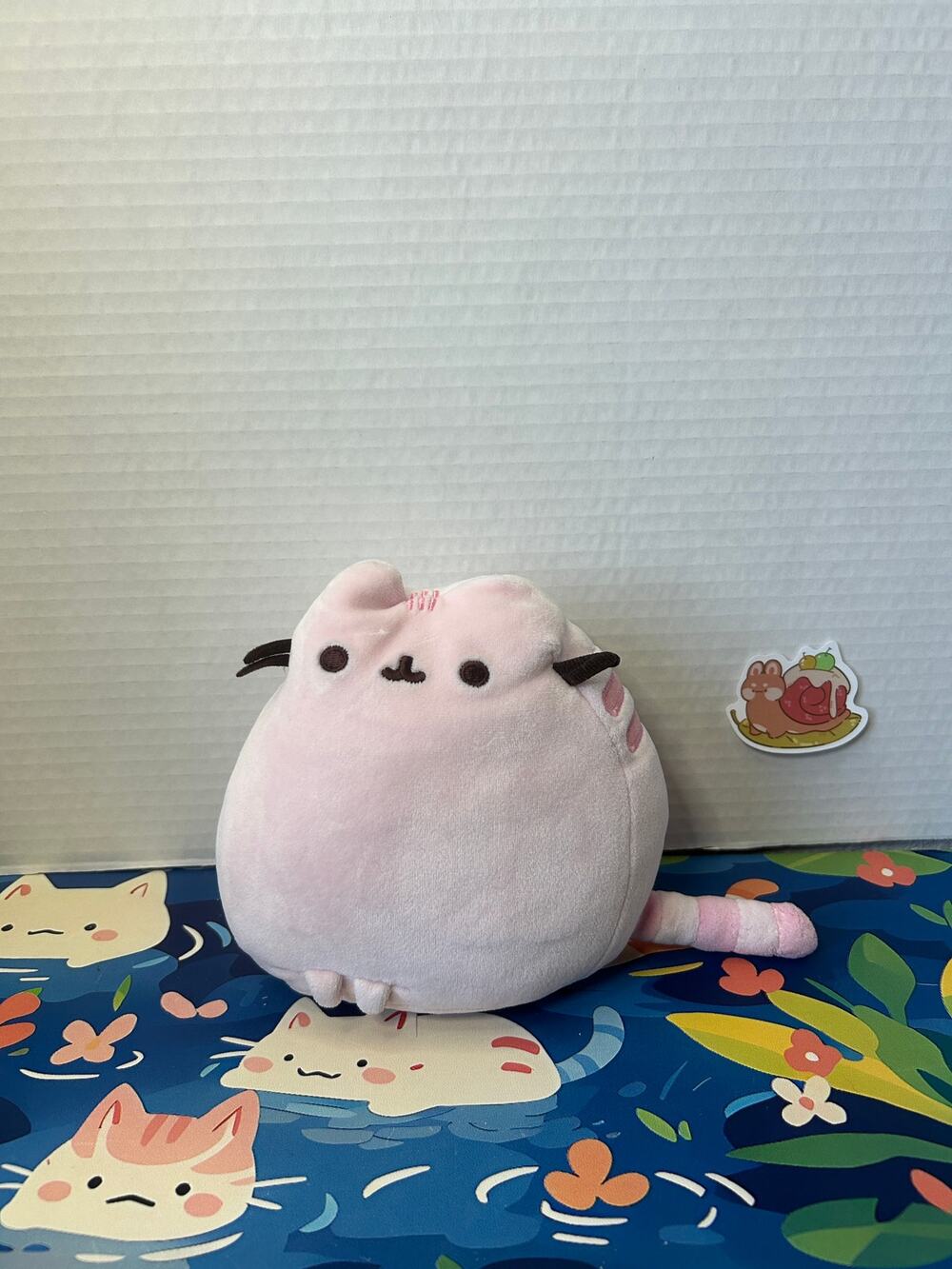 Pusheen Gund Pink Squisheen Sitting Pose Plush Stuffed Animal Toy Doll